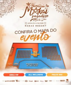 mapa reveillon makai paradise 2019